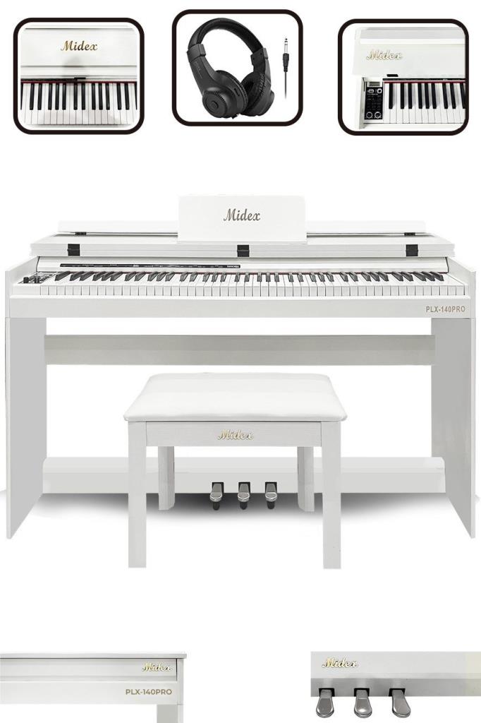 https://www.yonkamusicmarket.com/en/midex-plx-140-pro-wh-digital-piano-key-sensitivity-bluetooth-88-keys-with-cover-headphones-and-stool